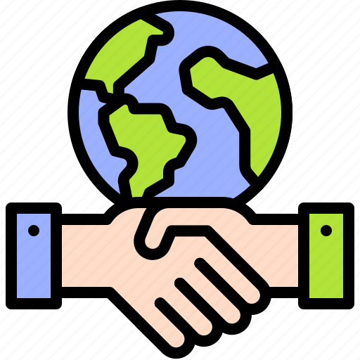 Earth, environment, ecology, deal, shake, hand, collabolation icon - Download on Iconfinder