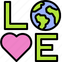 earth, environment, ecology, love, valentines, day, globe