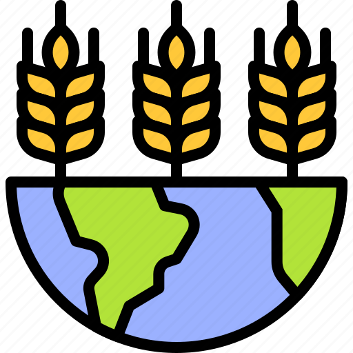 Earth, environment, ecology, rye, barley, wheat, green icon - Download on Iconfinder