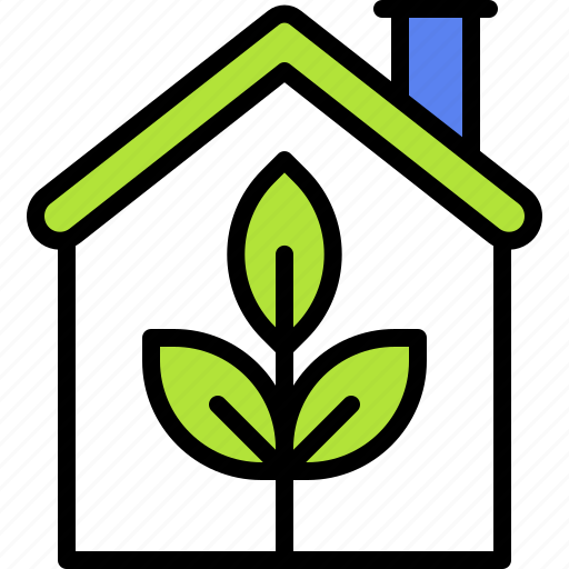 Environment, ecology, green, energy, house, home, property icon - Download on Iconfinder