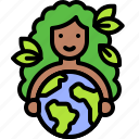 earth, environment, ecology, mother earth, woman, avatar, female