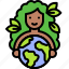 earth, environment, ecology, mother earth, woman, avatar, female 