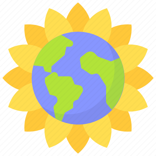 Earth, environment, ecology, energy, world, sunflower, autumn icon - Download on Iconfinder