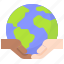 earth, environment, ecology, hand, save the world, palm, green 