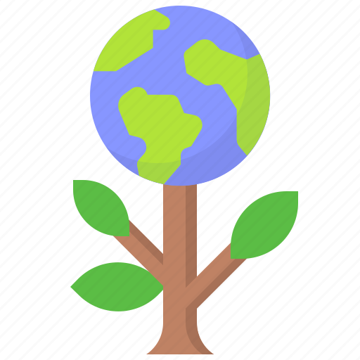 Earth, environment, ecology, plant, green, leaf, tree icon - Download on Iconfinder