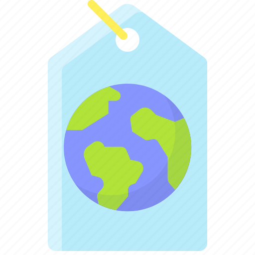 Earth, environment, ecology, tag, sale, price icon - Download on Iconfinder