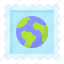 earth, environment, ecology, stamp 