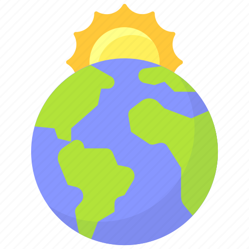 Earth, environment, ecology, solar system, sun, morning, orbit icon - Download on Iconfinder