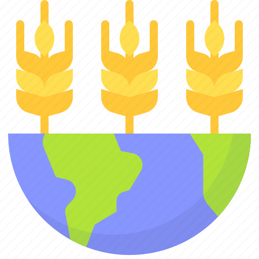 Earth, environment, ecology, wheat, rye, food icon - Download on Iconfinder