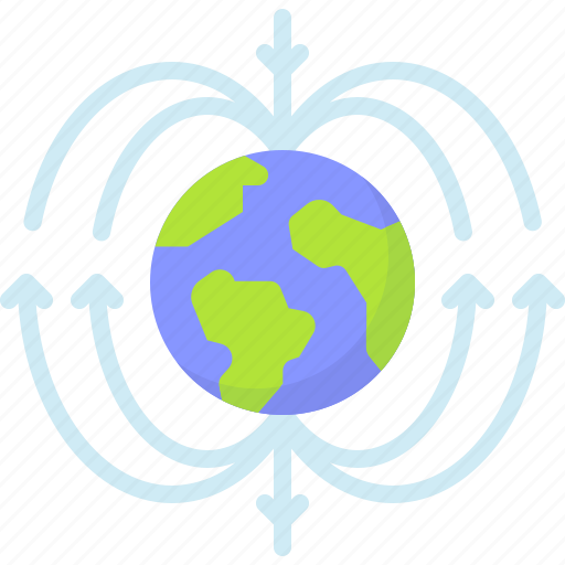 Earth, environment, ecology, magnetic field, globe, global icon - Download on Iconfinder