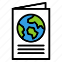 brochure, files, ecology, earth, world, save, folded, document, recycle