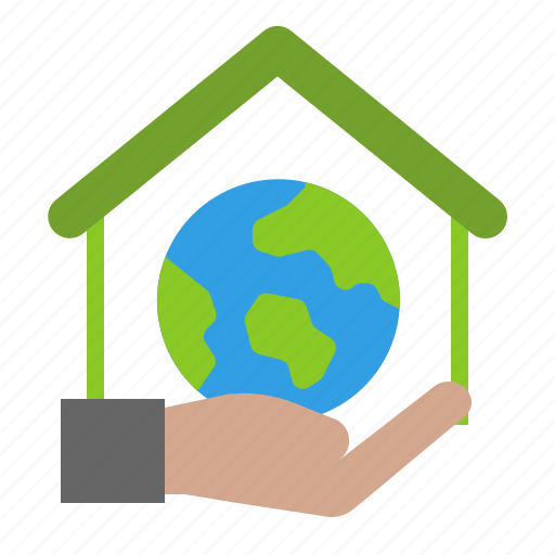 Eco, house, green, ecology, environment, smart, home icon - Download on Iconfinder