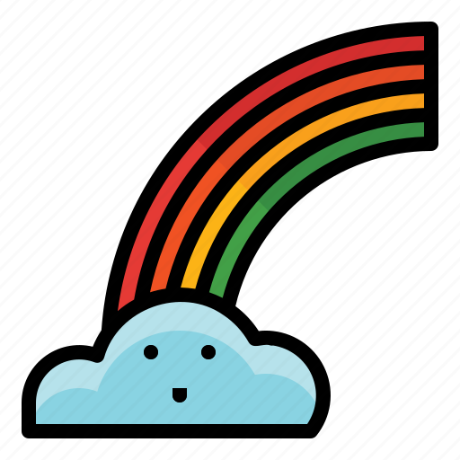 Earth, day, ecology, environment, rainbow, cloud, cloudy icon - Download on Iconfinder