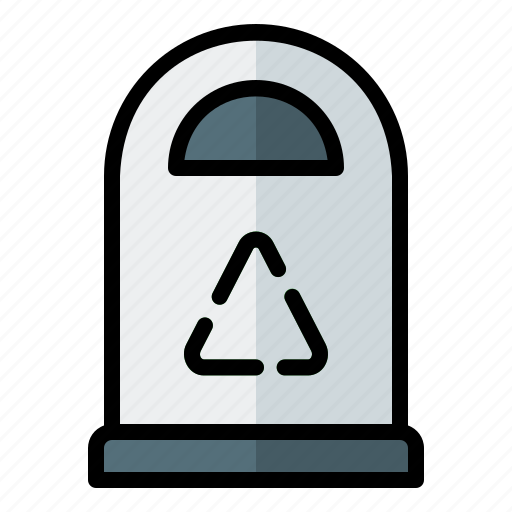 Earth, day, ecology, environment, recycle, trash, bin icon - Download on Iconfinder