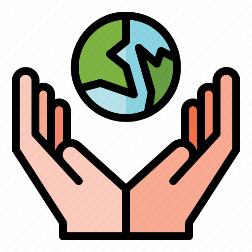 Earth, day, ecology, environment, save, protect, hand icon - Download on Iconfinder