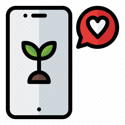 Earth, day, ecology, environment, smartphone, plant, campaign icon - Download on Iconfinder