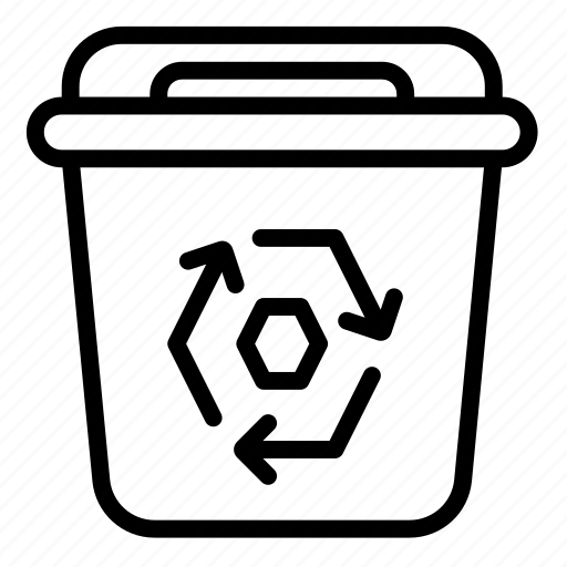 Trash can, dustbin, trash bin, trash, garbage, garbage can, bin icon - Download on Iconfinder