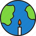 candle, earth, ecology, environment 