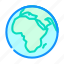africa, earth, planet, map, world, globe 