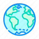 atlantic, ocean, map, earth, world, globe