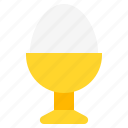boiled egg, cup, easter, egg