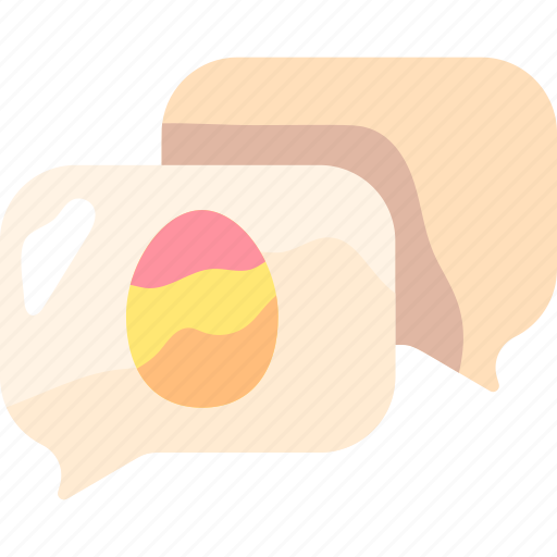 Chat, communication, easter, egg, message icon - Download on Iconfinder