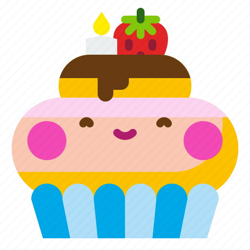 Cake, celebration, cupcake, dessert, food icon - Download on Iconfinder