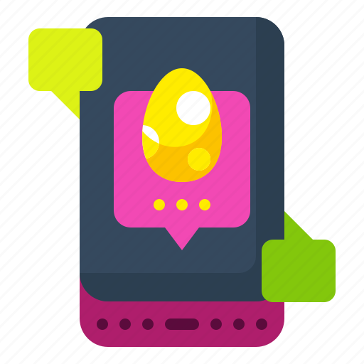 Alert, day, easter, egg, message, notification icon - Download on Iconfinder