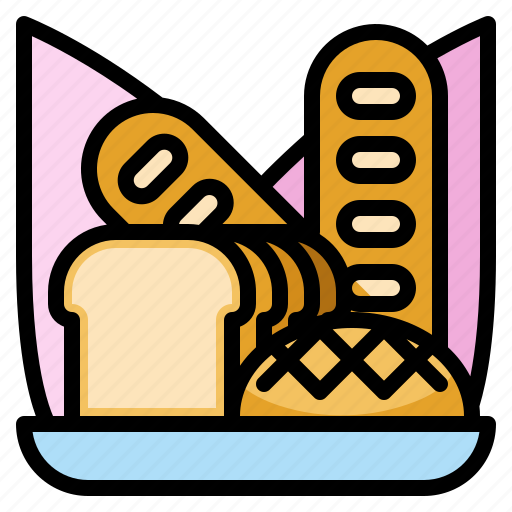 Bakery, bread, food, pastry, wheat icon - Download on Iconfinder