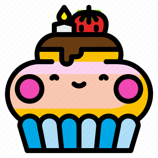 Cake, celebration, cupcake, dessert, food icon - Download on Iconfinder