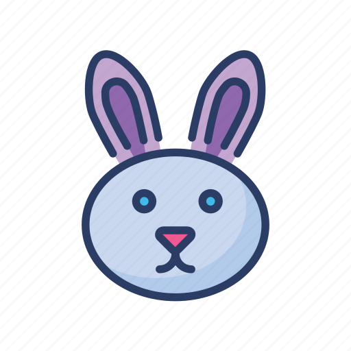 Animal, bunny, easter, face, pet, rabbit, wildlife icon - Download on Iconfinder