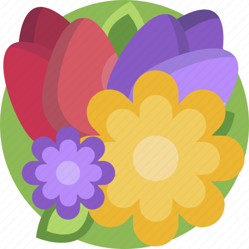 Colorful, nature, spring, easter, flower, floral icon - Download on Iconfinder