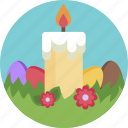 peace, egg, spring, easter, candle, traditional 
