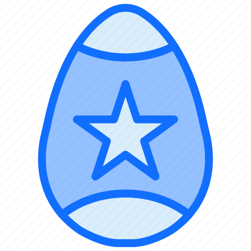 Easter, egg, ornaments, decoration, celebration, star icon - Download on Iconfinder