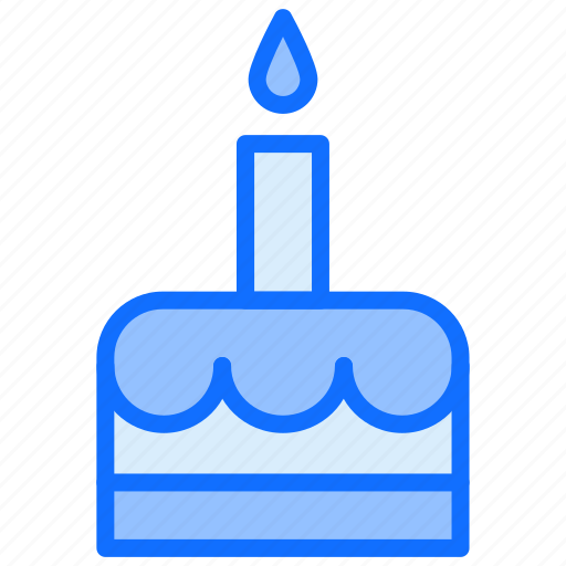 Easter, cake, sweet, dessert, candle icon - Download on Iconfinder