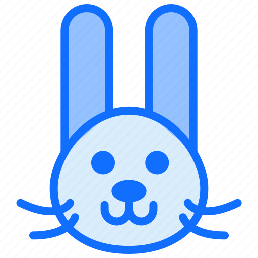 Easter, rabbit, animal, bunny, face icon - Download on Iconfinder