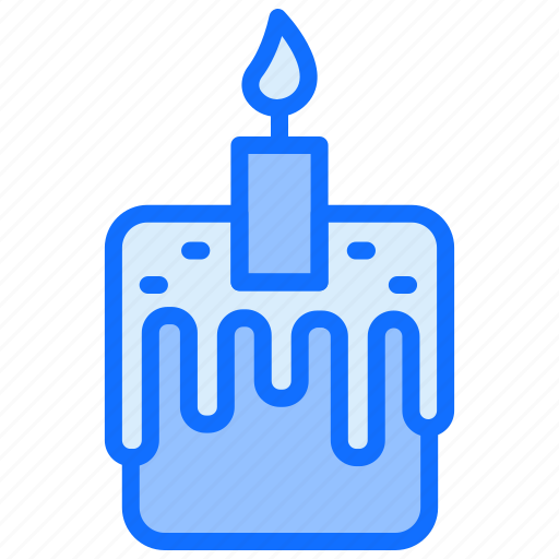 Easter, cake, sweet, dessert, candle icon - Download on Iconfinder