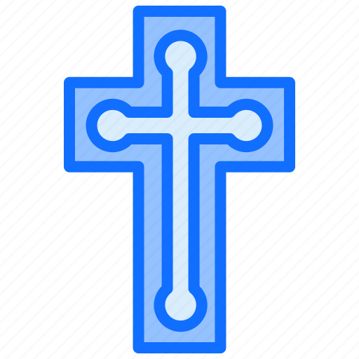 Easter, christianity, cross, religious, crucifix, sign icon - Download on Iconfinder