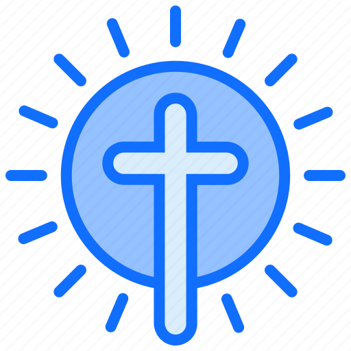 Easter, cross, christianity, holy, jesus, religious, crucifix icon - Download on Iconfinder