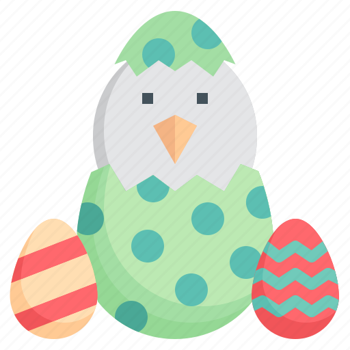 Chick, animal, nature, egg, shell, pet icon - Download on Iconfinder