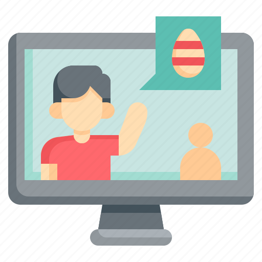 Greeting, people, chat, coming, easter, egg icon - Download on Iconfinder