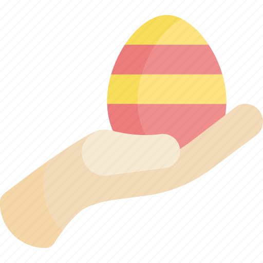 Easter egg, hand, easter, egg, happy easter, celebration, hand gestures icon - Download on Iconfinder