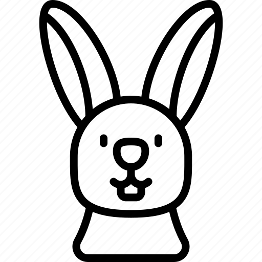 Easter bunny, easter, rabbit, bunny, animals, mammal, wildlife icon - Download on Iconfinder