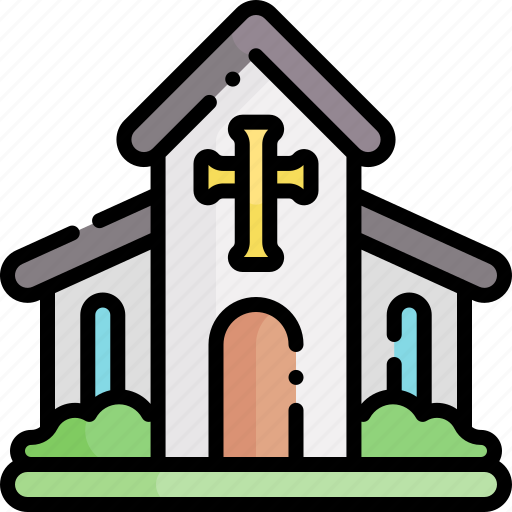 Church, religion, christian, catholic, building, architecture icon - Download on Iconfinder
