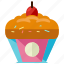 cupcake, bakery, cake, dessert, food, sweet 