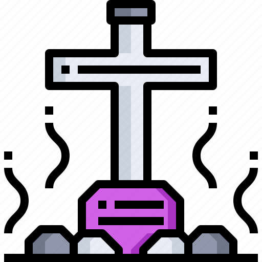 Celebration, cemetery, christian, greeting, holiday icon - Download on Iconfinder