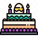 cake, celebration, christian, egg, greeting, holiday