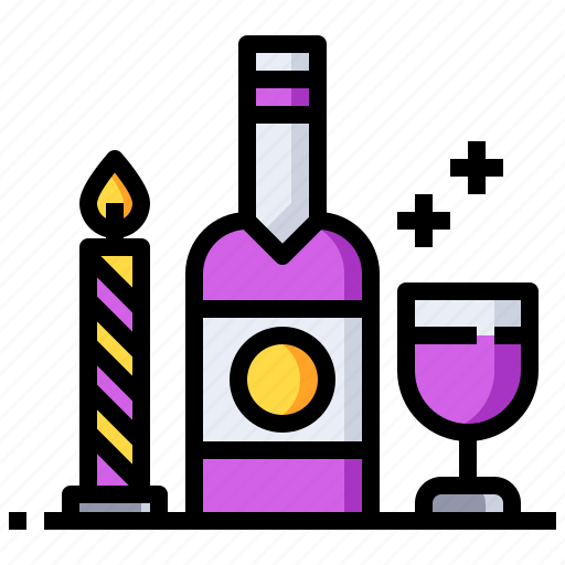 Celebration, christian, greeting, holiday, wine icon - Download on Iconfinder