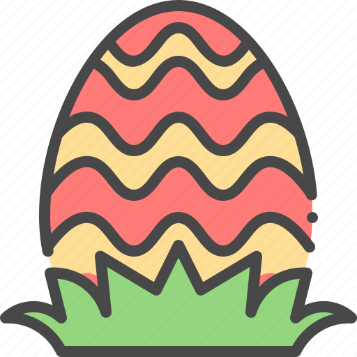 Egg, easter, grass, day, nature, hunt icon - Download on Iconfinder