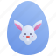 egg, easter, bunny, paint, rabbit, painting, sunday, face, decoration 